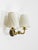Viennese Modern Brass Sconces Wall Lights, Austria, 1940s, Set of 2 For Sale - Image 3 of 16
