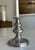 Contemporary Godinger Silver-Tone Turned Candlestick Holder For Sale - Image 3 of 6