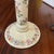 1970s Ceramic Lenox Sabbath Candlestick Holder With Floral Accents For Sale - Image 9 of 10