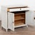 19th century Swedish sideboard, crafted in pine. The cabinet features one long drawer over two doors, giving it a simple...