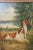 Large Springer Spaniel Dog Landscape Portrait Oil Painting on Board 49" For Sale - Image 6 of 12
