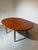 Wood Mid-Century Modern Round to Oval Extendable Teak Dining Table For Sale - Image 7 of 7