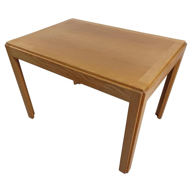 Oak Model 5383 Coffee Folding Table by Børge Mogensen, 1960s For Sale - Image 15 of 15