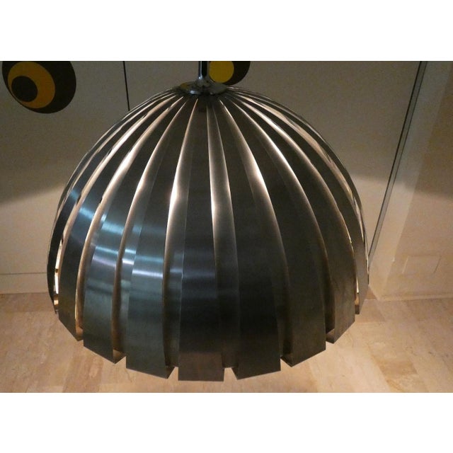 1970s Calotta Pendant Lamp by Elio Martinelli for Martinelli Luce, Italy, 1970s For Sale - Image 5 of 15