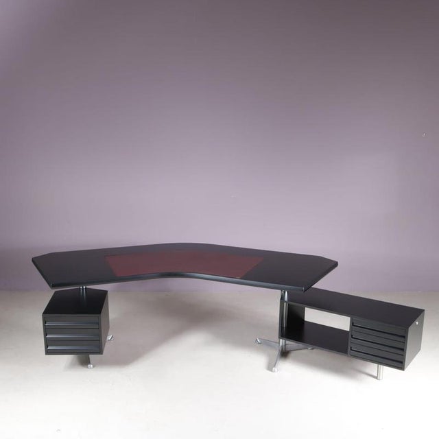 Desk by Osvaldo Borsani for Tecno Milan, Italy, 1950s For Sale - Image 10 of 15