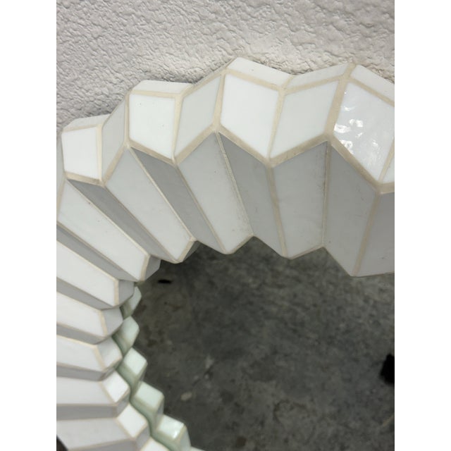 Serena & Lily Mosaic Tile Mirror For Sale - Image 11 of 12