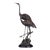 Wildwood Bronze Crane Sculpture For Sale
