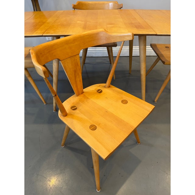 Wood 1950's Paul McCobb Dining Set For Sale - Image 7 of 15