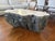 Palecek Attributed Palecek Chloe Fossil Clam Lava Coffee Table For Sale - Image 4 of 15