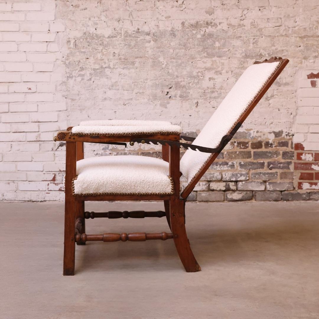 Christopher Collection Louis XVI Reclining Chair - Thumbnail 4
