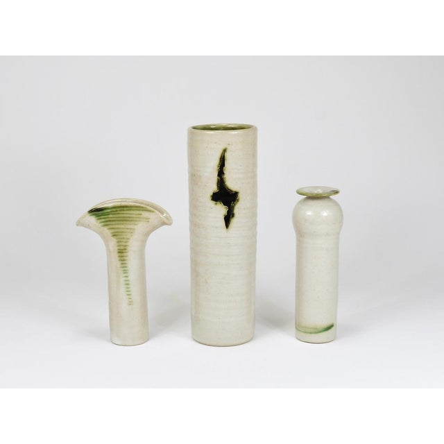 1970s Art Pottery Ceramic Studio Vases by Piet Knepper for Mobach, 1970s, Set of 4 For Sale - Image 5 of 17