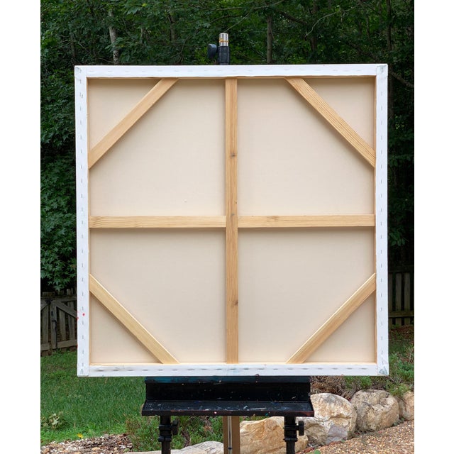 Contemporary Enamored No.1 Large Organic Abstraction Painting For Sale - Image 3 of 6