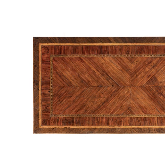 Italian Kingwood and Walnut Console Tables, 18th Century, Set of 2 For Sale - Image 10 of 12