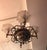 Silver French Art Deco Opalescent Chandelier For Sale - Image 8 of 8