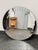 2010s Howard Elliott Collection Round Segmented Mirrored Wall Mirror For Sale - Image 5 of 12