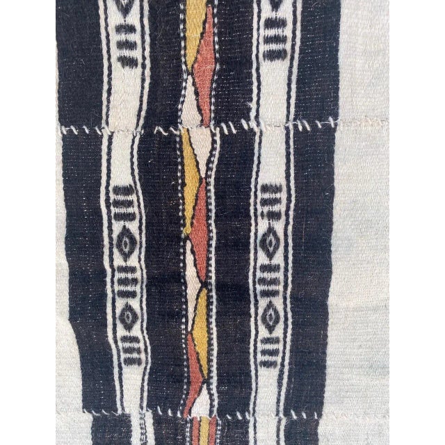 1940s Vintage Long Malian Tribal Woven Kilim For Sale - Image 5 of 18