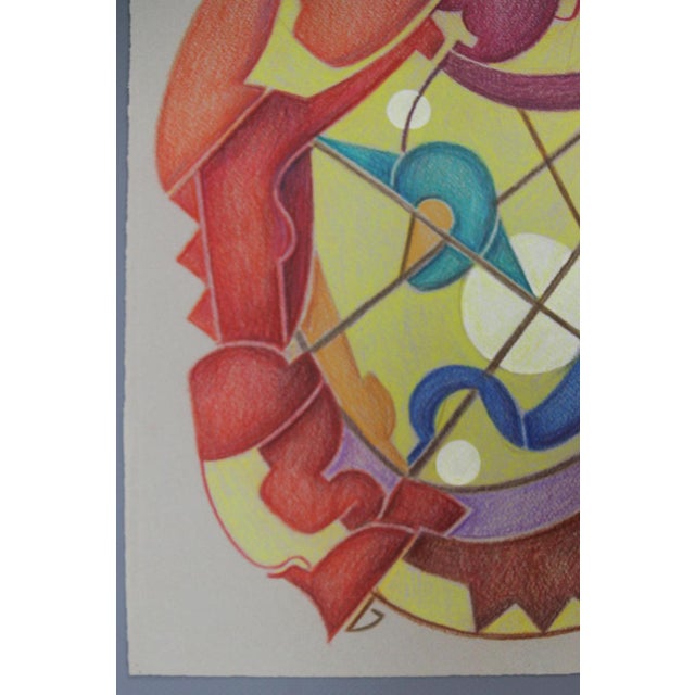 1950s Fritz Klee, Abstract Composition, 1959, Drawing For Sale - Image 5 of 18