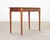 Traditional 19th C. English Regency Bow Front Side Table or Small Desk For Sale - Image 3 of 18