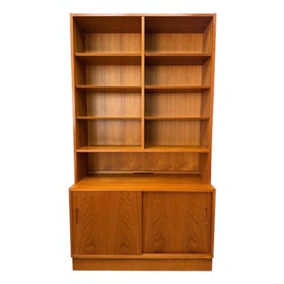 Danish Modern Teak Bookcase Cabinet by Hundevad & Co., Denmark, 1990s For Sale