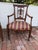 Wood Early 20th Century English Style Neoclassical Arm Chairs, Pair For Sale - Image 7 of 11