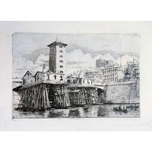 This original etching is titled and dated on plate. Monogram of the artist ''MC'' on higher right margin. Edition of 30...