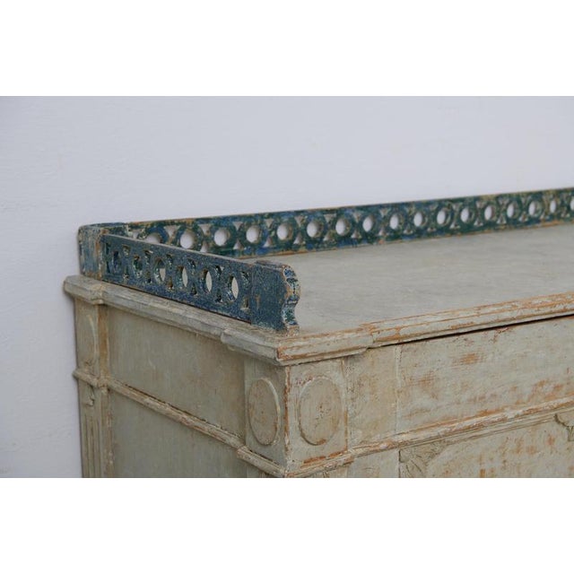 Antique Swedish Country Buffet For Sale - Image 10 of 13