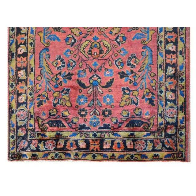 Early 20th Century Petite Sarouk Rug For Sale - Image 4 of 10