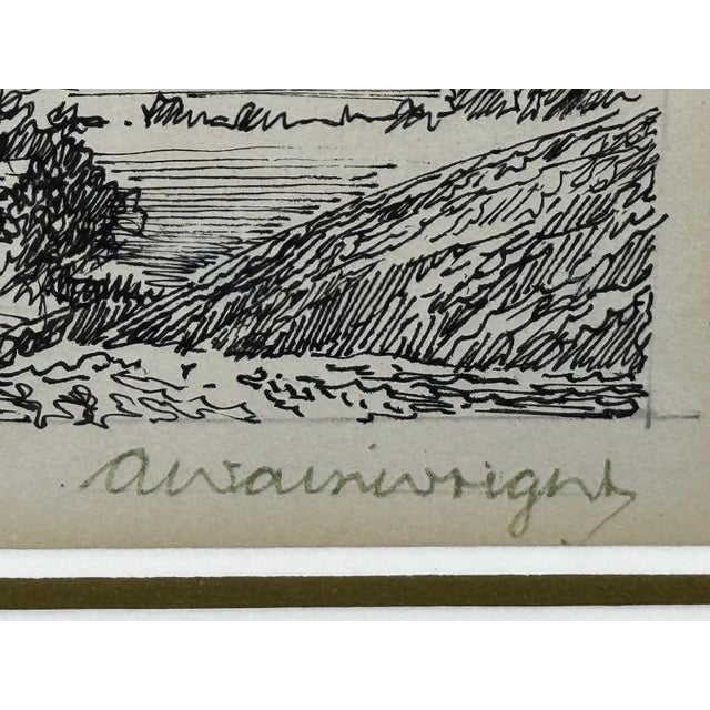 Low Fell, From Lanthwaite Hill – Original Pen and Ink Drawing | Lake District, Cumbria | Signed by Alfred Wainwright (1907–1991) For Sale - Image 18 of 18