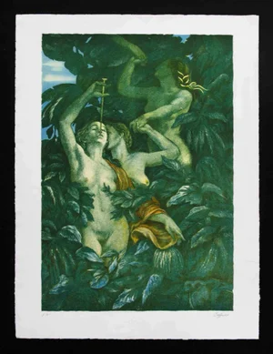 Antonella Cappuccio, Untitled, Lithograph, 1980
