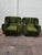Mid-Century Modern Vintage Spanish Sofa and Chairs, 1990, Set of 3 For Sale - Image 3 of 12