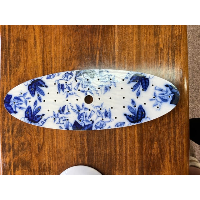 This extremely RARE Platter with "Volubilis" or "morning glory" decoration, circa 1850. This model was largely inspired by...
