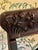 Early 20th Century American Classical Revival / Empire Revival Mahogany Settee With New Paisley Upholstery For Sale - Image 9 of 15