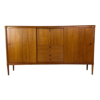 Highboard in Teak by H.W. Klein for Bramin, Denmark, 1960s For Sale
