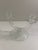 Art Deco Vintage 1950s Fostoria Art Deco Crystal Double Candlesticks- a Pair For Sale - Image 3 of 8