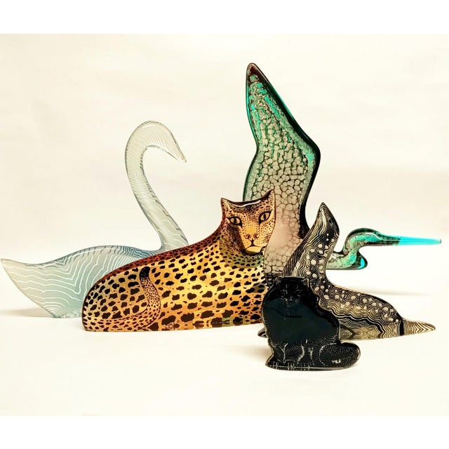 Black Large Abraham Palatnik Leopard Sculpture by Abraham Palatnik, 1960s For Sale - Image 8 of 9