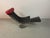 Black Mid-Century Modern Danish Interdane Lounge Chair in Black and Red Leather by Oluf Lund for Trio-Line, Denmark, 1990s For Sale - Image 8 of 17