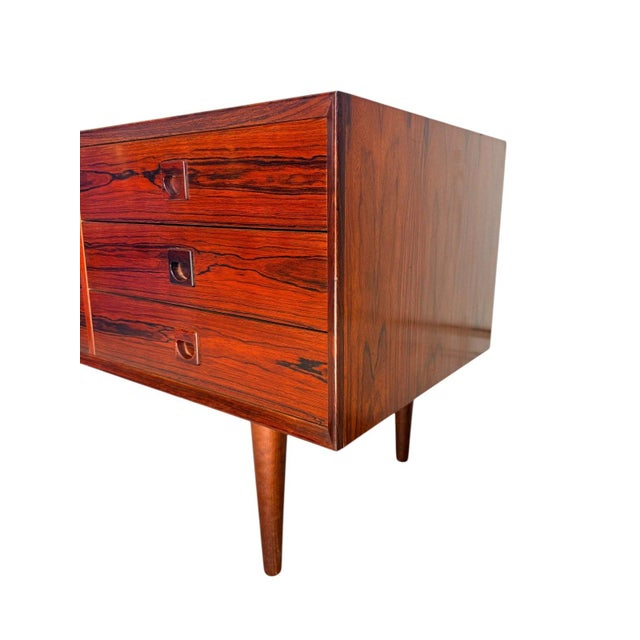 Mid 20th Century Mid-Century Modern Danish Rosewood Console Cabinet by Brouer For Sale - Image 5 of 13