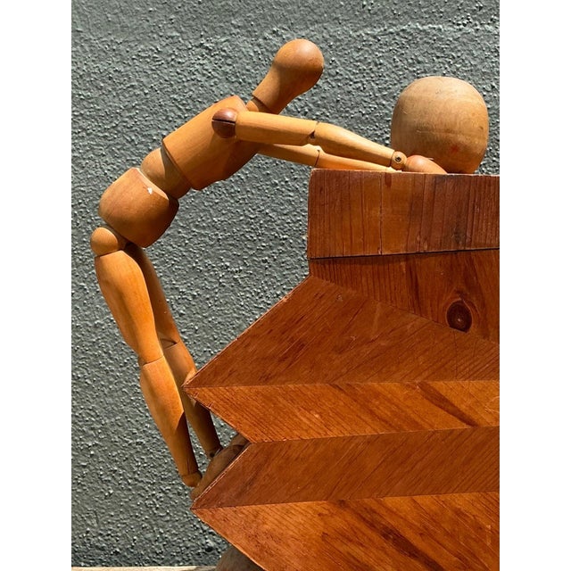 Vintage Wood Abstract Form Sculpture For Sale - Image 17 of 17
