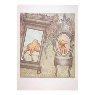 Enrico Benaglia, The Camel, 1990s, Lithograph For Sale