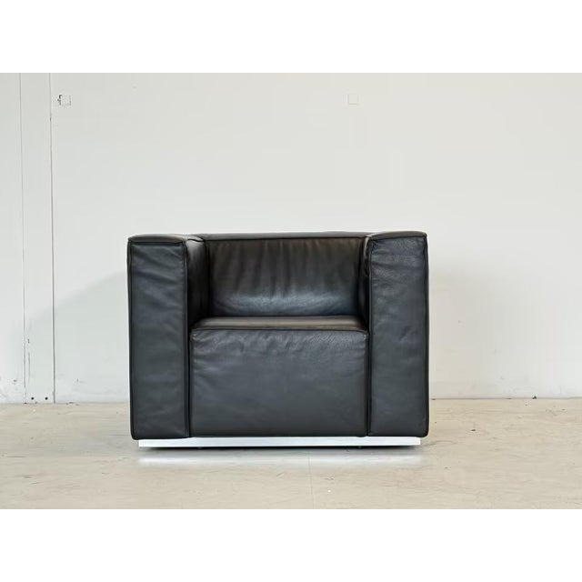 Leather Blox Armchair Office from Cassina For Sale - Image 18 of 18
