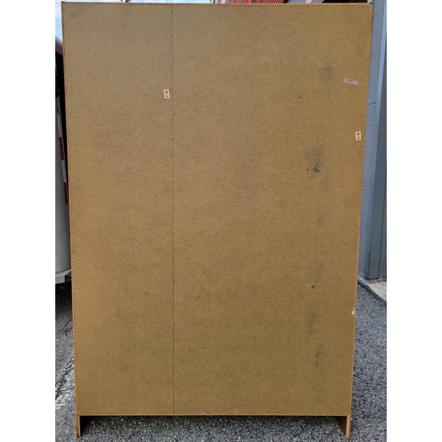 1970s Domino Møbler Double-Bay 6-Shelf Teak Bookcase For Sale In Baltimore - Image 6 of 15