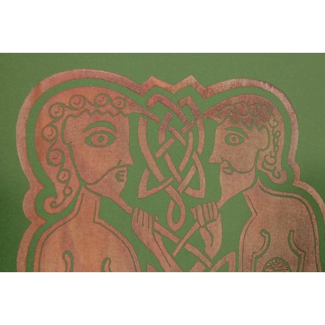 Celtic Letter Handprint by Steven Doyle For Sale - Image 4 of 12