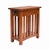 Mission 1 Drawer Spindle End Table For Sale - Image 9 of 15