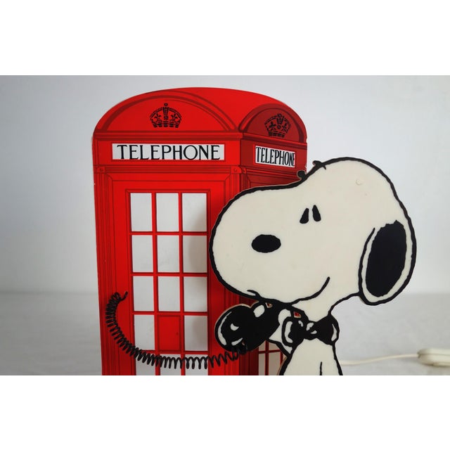 Vintage Snoopy Desk Lamp from Nuova Linea Zero, 1980s For Sale - Image 6 of 13