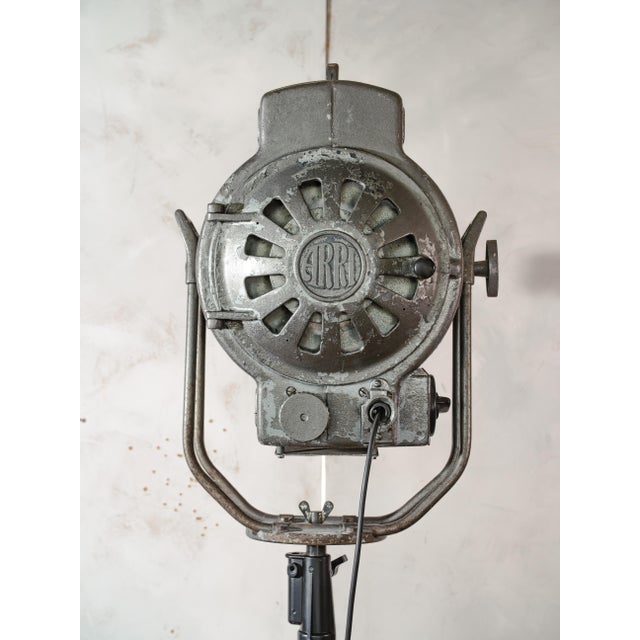 Fresnel Film Spotlight on Rolling Tripod, Munich, 1950s For Sale - Image 4 of 17