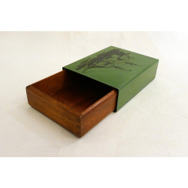 Sailboat Cigarette Box, 1960s For Sale - Image 6 of 15