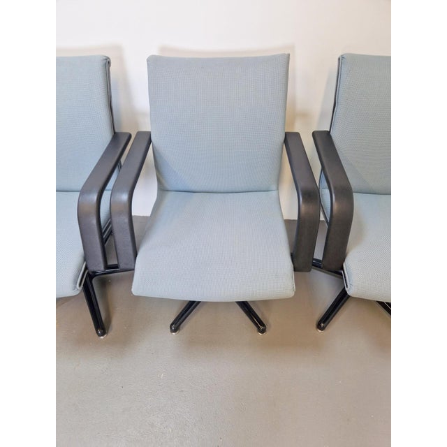 Vintage Michigan Office Chairs by Geoffrey Harcourt for Artifort, 1980s, Set of 6 For Sale - Image 16 of 18