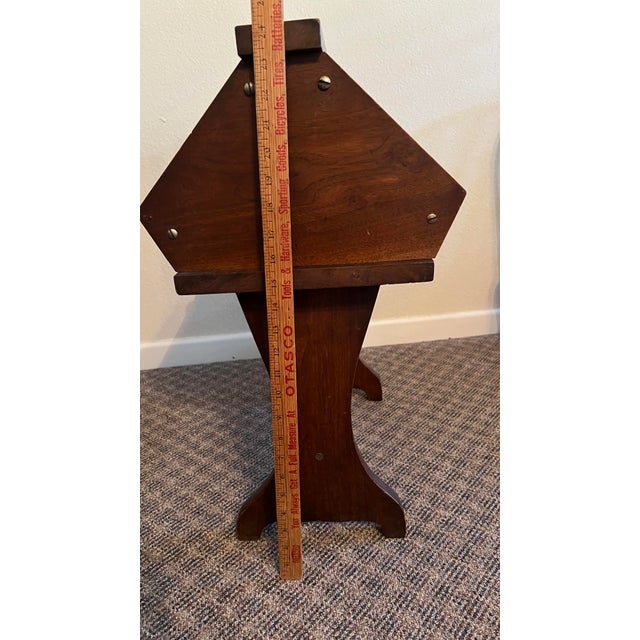 1940s Handmade Wood Cabinet For Sale - Image 5 of 7