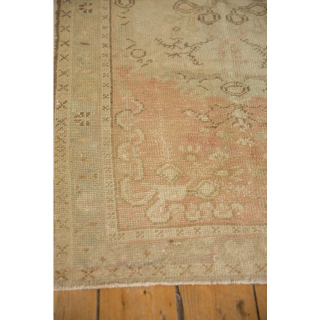 Traditional Vintage Distressed Oushak Rug - 2'11" x 5'4" For Sale - Image 3 of 9