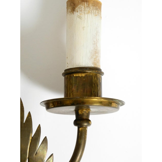 Mid-Century Modern Brass Wall Lamps from Vereinigte Werkstätten, 1950s, Set of 2 For Sale - Image 14 of 18